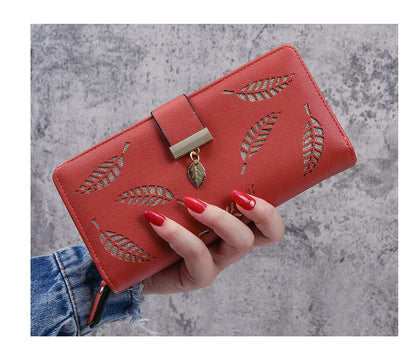 Willow Leaf Zip Wallet
