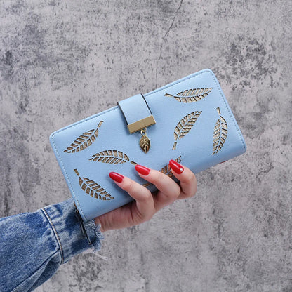 Willow Leaf Zip Wallet