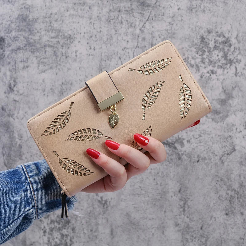 Willow Leaf Zip Wallet