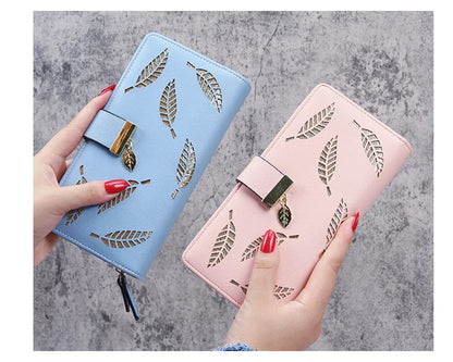 Willow Leaf Zip Wallet
